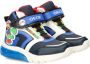 GEOX Ciberdron jongens sneakers Blauw multi - Thumbnail 12