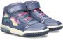 Geox J Inek sneakers met lichtjes paars Meisjes Imitatieleer Printopdruk 31 - Thumbnail 5