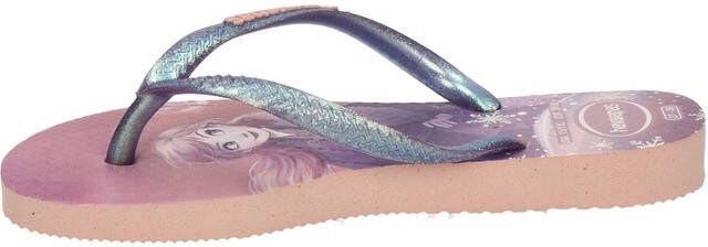 Havaianas Slim Frozen Kinder Teenslippers 4137266-0076 Kleur Roze - Foto 3