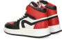 Hip leren sneakers rood wit zwart Jongens Leer Meerkleurig 39 - Thumbnail 5