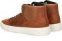 Hub Murrayfield 3.0 Hoge sneakers Leren Sneaker Heren Cognac - Thumbnail 9