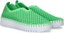 Ilse Jacobsen Instappers Platform TULIP3373W witte zool 495 Bright Green Bright Green - Thumbnail 17