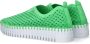 Ilse Jacobsen Instappers Platform TULIP3373W witte zool 495 Bright Green Bright Green - Thumbnail 18