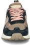 Kaotiko Detroit Faded chunky leren sneakers antraciet - Thumbnail 6