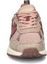 Kaotiko Detroit Faded chunky leren sneakers oudroze - Thumbnail 6