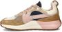 Kaotiko Detroit Multi chunky suède sneakers beige multi - Thumbnail 7