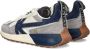 Kaotiko Vancouver Ivy chunky suède sneakers blauw multi - Thumbnail 13