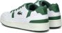 Lacoste T-clip J Lage sneakers Leren Sneaker Wit - Thumbnail 5