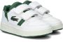 Lacoste T-Clip jongens klittenbanschoen Wit Groen - Thumbnail 6