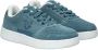 Lyle & Scott suède sneakers blauw Jongens Suede Effen 33 - Thumbnail 7