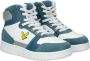 Lyle & Scott sneakers blauw wit Jongens Imitatieleer Meerkleurig 30 - Thumbnail 11