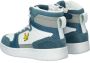 Lyle & Scott sneakers blauw wit Jongens Imitatieleer Meerkleurig 30 - Thumbnail 12