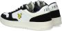 Lyle & Scott Heren Leren Sneakers Wit Marine Zwart Multicolor Heren - Thumbnail 9