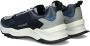 Lyle & Scott Comfortabele Lage Sneakers Blue Heren - Thumbnail 5