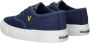 Lyle & Scott Wick Kids sneakers donkerblauw Jongens Textiel Logo 29 - Thumbnail 13