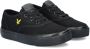 Lyle & Scott Wick Kids Zwart Jongens Textiel Logo 31 Sneakers - Thumbnail 13