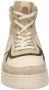 Maruti Mona hoge leren sneakers beige - Thumbnail 2