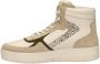 Maruti Mona hoge leren sneakers beige - Thumbnail 3