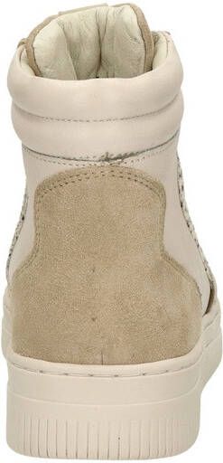 Maruti Mona hoge leren sneakers beige - Foto 4