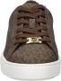 Michael Kors Keaton Lace Up Dames Sneakers Brown - Thumbnail 6