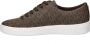 Michael Kors Keaton Lace Up Dames Sneakers Brown - Thumbnail 7