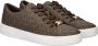 Michael Kors Keaton Lace Up Dames Sneakers Brown - Thumbnail 4