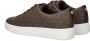 Michael Kors Keaton Lace Up Dames Sneakers Brown - Thumbnail 5