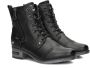 Mustang Stijlvolle zwarte veterschoenen voor dames Black Dames - Thumbnail 13