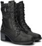 Mustang dames veterboot Zwart - Thumbnail 7