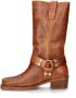 Nelson leren bikerboots cognac - Thumbnail 4