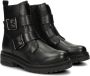 Nelson leren bikerboots zwart - Thumbnail 6