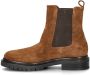 Nelson suède chelsea boots cognac - Thumbnail 7