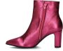 Nelson leren enkellaarzen roze metallic - Thumbnail 4