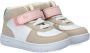 Nelson Kids leren sneakers beige wit Meisjes Leer Meerkleurig 20 - Thumbnail 3