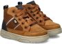 Nelson Kids leren sneakers cognac - Thumbnail 3