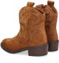 Nelson Kids suède cowboylaarzen cognac Bruin Meisjes Suede Effen 29 - Thumbnail 5