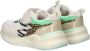 Nelson Kids chunky sneakers beige groen Meisjes Imitatieleer Meerkleurig 27 - Thumbnail 4