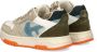 Nelson Kids suède sneakers beige blauw - Thumbnail 5