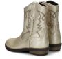 Nelson Kids leren cowboylaarzen goud metallic Meisjes Leer 31 - Thumbnail 5