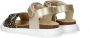 Nelson Kids suède sandalen met panterprint goud Meisjes Suede Panterprint 24 - Thumbnail 12