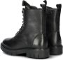 Nelson Kids leren veterboots zwart Meisjes Leer Effen 36 - Thumbnail 6