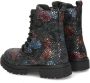 Nelson Kids veterboots zwart multi Meisjes Imitatieleer All over print 27 - Thumbnail 5