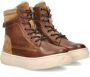 Nelson Kids leren veterboots cognac Bruin Leer Effen 32 - Thumbnail 6