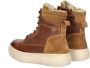 Nelson Kids leren veterboots cognac Bruin Leer Effen 32 - Thumbnail 7