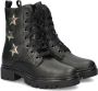 Nelson Kids leren veterboots zwart - Thumbnail 4