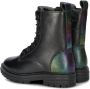 Nelson Kids leren veterboots zwart - Thumbnail 5