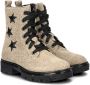 Nelson Kids suède veterboots beige - Thumbnail 3