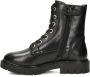 Nelson Kids leren veterboots zwart Meisjes Leer Effen 34 - Thumbnail 6