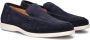 Nelson suède loafers donkerblauw - Thumbnail 3