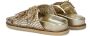 Nelson leren slippers goud - Thumbnail 6